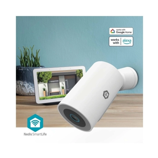 Nadzorna IP kamera NEDIS WIFICO15CWT, vanjska, senzor pokreta, noćni vid, 3MP, FHD, žičana, IPX5, bijela Nadzorna IP kamera NEDIS WIFICO15CWT, vanjska, senzor pokreta, noćni vid, 3MP, FHD, žičana, IPX5, bijela