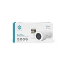 Nadzorna IP kamera NEDIS WIFICO15CWT, vanjska, senzor pokreta, noćni vid, 3MP, FHD, žičana, IPX5, bijela