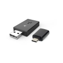 Adapter NEDIS CKAA2400BK, bežični, Bluetooth 5.0, USB C/A, Apple CarPlay/Android Auto