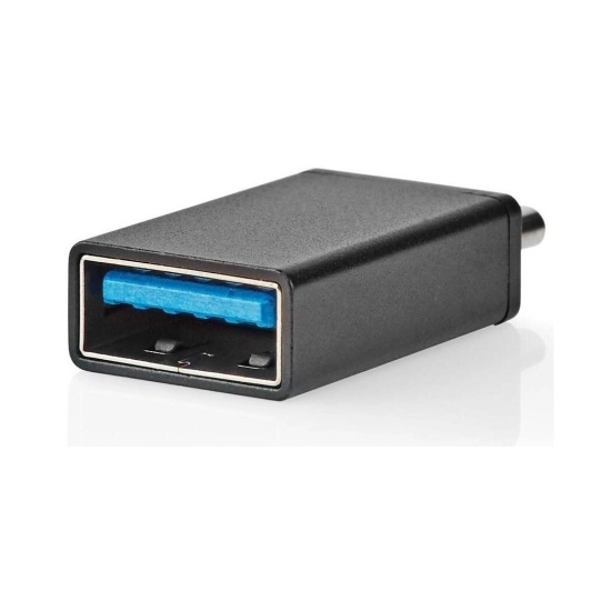 Adapter NEDIS CCGB64915BK, USB C 3.2 Gen 1 (M) na USB A (Ž), crni, kutija Adapter NEDIS CCGB64915BK, USB C 3.2 Gen 1 (M) na USB A (Ž), crni, kutija