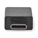Adapter NEDIS CCGB64915BK, USB C 3.2 Gen 1 (M) na USB A (Ž), crni, kutija