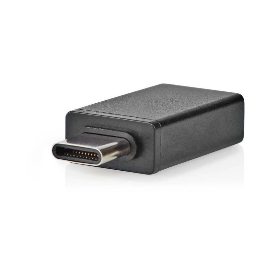 Adapter NEDIS CCGB64915BK, USB C 3.2 Gen 1 (M) na USB A (Ž), crni, kutija Adapter NEDIS CCGB64915BK, USB C 3.2 Gen 1 (M) na USB A (Ž), crni, kutija