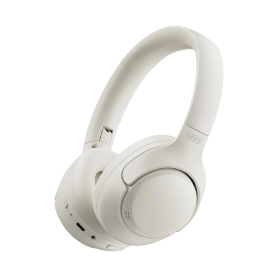 Slušalice QCY H3, bežične, On-Ear, Bluetooth, bijele
