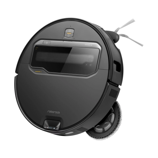 Robotski usisavač ROBOROCK Saros Z70, stanica za samopražnjenje, crni