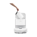 Robotski usisavač DREAME D20 Pro Plus, stanica za samopražnjenje, bijeli