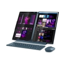 Laptop LENOVO Yoga Book 9 14IAH10, 83KJ000RRM, Core Ultra 7 255H, 32GB, 1TB SSD, Intel Arc Graphics, 14incha 2.8K OLED Touch 120Hz, Windows 11P, Tideal teal