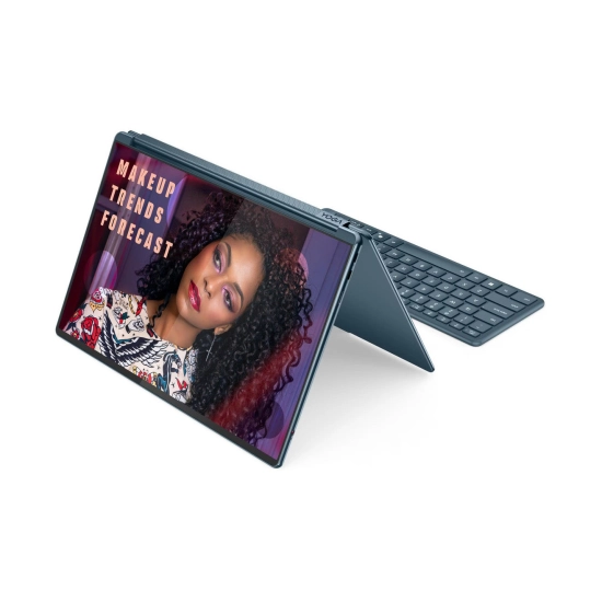 Laptop LENOVO Yoga Book 9 14IAH10, 83KJ000RRM, Core Ultra 7 255H, 32GB, 1TB SSD, Intel Arc Graphics, 14incha 2.8K OLED Touch 120Hz, Windows 11P, Tideal teal Laptop LENOVO Yoga Book 9 14IAH10, 83KJ000RRM, Core Ultra 7 255H, 32GB, 1TB SSD, Intel Arc Graphics, 14incha 2.8K OLED Touch 120Hz, Windows 11P, Tideal teal