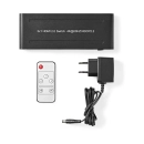 Razdjelnik video NEDIS VSWI3473AT, 3-portni, 3x HDMI na HDMI, 4K@60Hz, anthracit