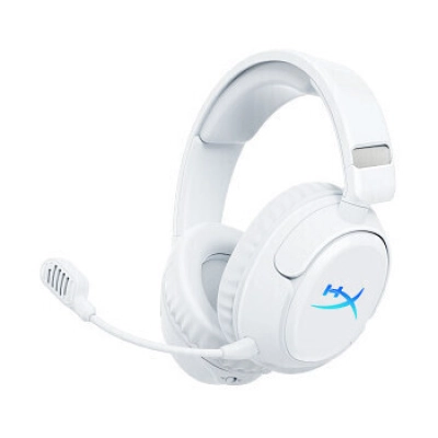 Slušalice HYPERX Gaming Cloud Flight 2, bežične, Bluetooth, USB C, za PS5/PS4/Switch/PC, bijele - Slušalice Slušalice HYPERX Gaming Cloud Flight 2, bežične, Bluetooth, USB C, za PS5/PS4/Switch/PC, bijele - Slušalice