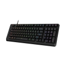Tipkovnica HYPERX Eve 1800, žičana, USB A, membranska, RGB, crna