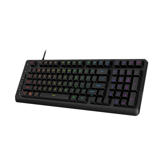 Tipkovnica HYPERX Eve 1800, žičana, USB A, membranska, RGB, crna Tipkovnica HYPERX Eve 1800, žičana, USB A, membranska, RGB, crna