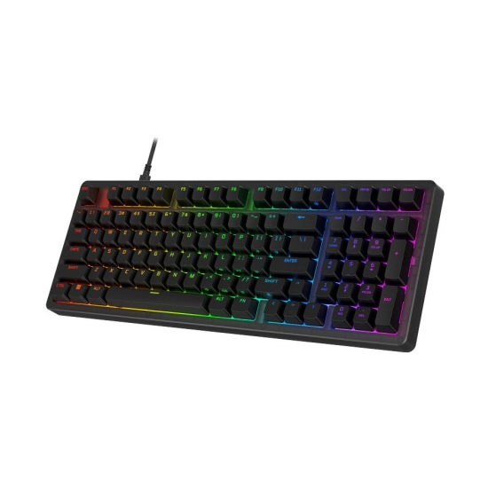 Tipkovnica HYPERX Origins 2 1800, žičana, mehanička, Crveni Switch, RGB, crna Tipkovnica HYPERX Origins 2 1800, žičana, mehanička, Crveni Switch, RGB, crna