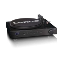 Gramofon LENCO LS-700BK, Bluetooth 5.2, RCA, vanjski zvučnici, crni