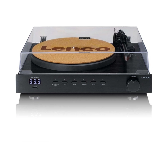 Gramofon LENCO LS-700BK, Bluetooth 5.2, RCA, vanjski zvučnici, crni Gramofon LENCO LS-700BK, Bluetooth 5.2, RCA, vanjski zvučnici, crni