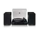 Gramofon LENCO LS-700BK, Bluetooth 5.2, RCA, vanjski zvučnici, crni