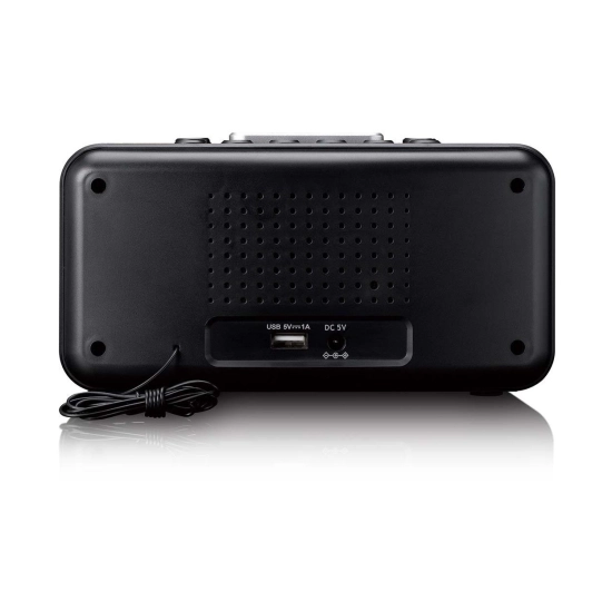 Radio budilica LENCO CR-28BK, FM/AM, crna Radio budilica LENCO CR-28BK, FM/AM, crna