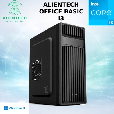 Računalo office ALIENTECH Basic, i3-12100F, 8GB, 240GB SSD, Intel Graphics, Windows 11P   - Office računala