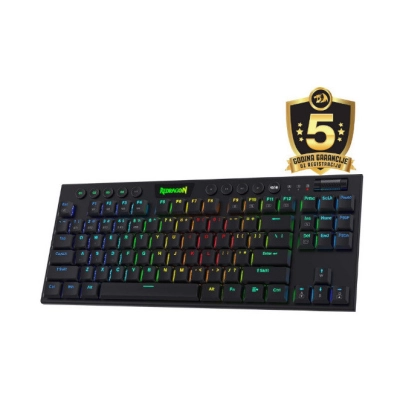 Tipkovnica REDRAGON HORUS TKL PRO K621RGB-PRO WIRED, USB C, bluethoot, HR layout, crna   - Tipkovnice