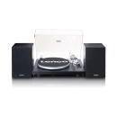 Gramofon LENCO LS-500BK, Bluetooth, RCA, zvučnici 2x30W, crni