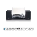 Gramofon LENCO LS-500BK, Bluetooth, RCA, zvučnici 2x30W, crni