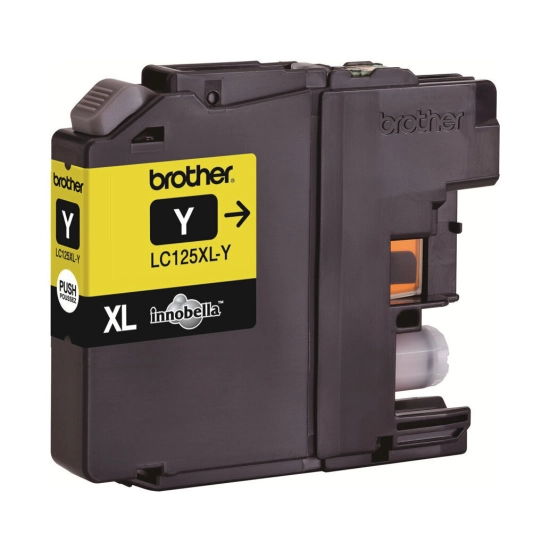 Tinta BROTHER LC125XLY, žuta, za DCP-J4110DW Tinta BROTHER LC125XLY, žuta, za DCP-J4110DW