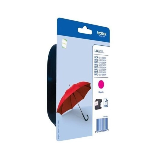 Tinta BROTHER LC225XLM, magenta, za DCP-J4120DW/MFC-J4420DW/MFC-J5320DW/MFC-J5625DW Tinta BROTHER LC225XLM, magenta, za DCP-J4120DW/MFC-J4420DW/MFC-J5320DW/MFC-J5625DW