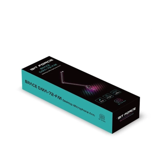 Stalak za mikrofon BIT FORCE BRACE DMA-72-FM, stolni, za 3/8incha i 5/8incha mikrofon