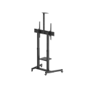 Nosač podni za TV BIT FORCE GUARD FS-100-T, 60-100incha, 120kg, nagib 10 stupnjeva, rotacija 90 stupnjeva