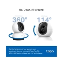 Nadzorna IP kamera TP-LINK Tapo C220, unutarnja, senzor pokreta, noćni vid, 4MP, QHD+, bežična, bijela