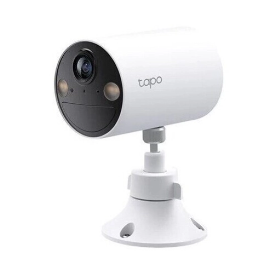 Nadzorna IP kamera TP-LINK Tapo C410, vanjska, senzor pokreta, noćni vid, 3MP, 2K, bežična, IPX5, bijela
