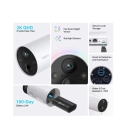 Nadzorna IP kamera TP-LINK Tapo C420WS, vanjska, senzor pokreta, noćni vid, QHD, bežična, IPX5, bijela, 2 komada + Tapo H200 HUB