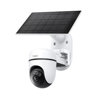 Nadzorna IP kamera TP-LINK Tapo C610, vanjska, senzor pokreta, noćni vid, 3MP, 2K, bežična, IPX5, bijela + Tapo A201 Solarni panel   - Kamere i video nadzori