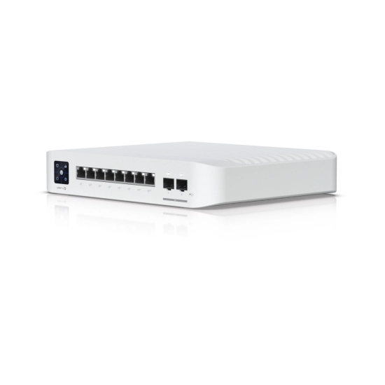 Router MIKROTIK Ubiquiti USW-Pro-8-PoE, 8-portni, RJ45, bijeli