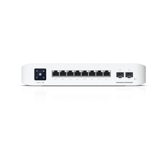 Router MIKROTIK Ubiquiti USW-Pro-8-PoE, 8-portni, RJ45, bijeli