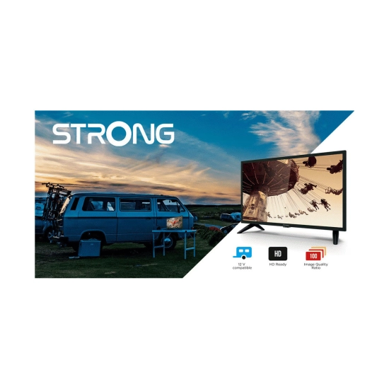 Televizor LED 24incha STRONG SRT 24HC3023, HD, DVB-T2/C/S2, HDMI, USB A, 12V, Energetska oznaka F Televizor LED 24incha STRONG SRT 24HC3023, HD, DVB-T2/C/S2, HDMI, USB A, 12V, Energetska oznaka F