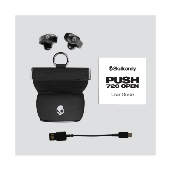 Slušalice SKULLCANDY Push 720, bežične, In-Ear, Bluetooth, USB C, bijele