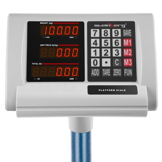 Vaga sa platformom 100 kg/10 g, Steinberg Systems SBS-PF-100/10B