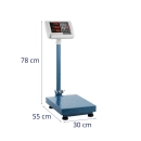 Vaga sa platformom 100 kg/10 g, Steinberg Systems SBS-PF-100/10B