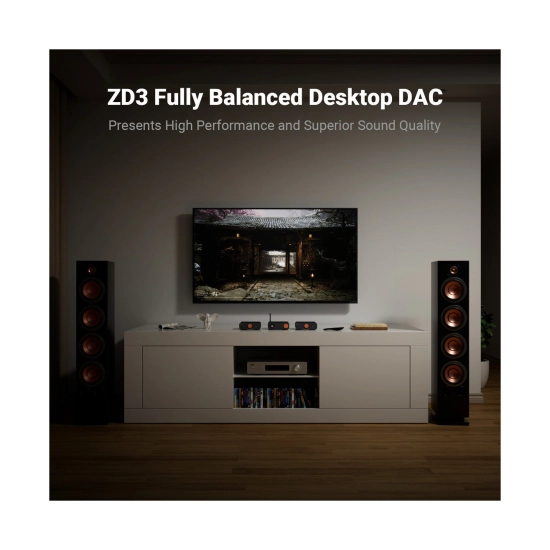 Pretpojačalo FOSI AUDIO ZD3, Bluetooth 5.0, crno Pretpojačalo FOSI AUDIO ZD3, Bluetooth 5.0, crno