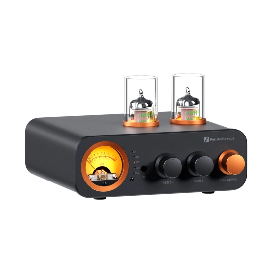 Pojačalo FOSI AUDIO MC331, 105W x 2, Bluetooth, cijevno, crno Pojačalo FOSI AUDIO MC331, 105W x 2, Bluetooth, cijevno, crno