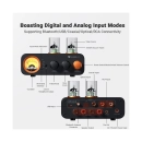 Pojačalo FOSI AUDIO MC331, 105W x 2, Bluetooth, cijevno, crno