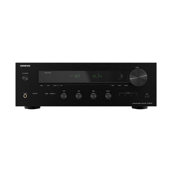 Stereo reciever ONKYO TX-8470, Bluetooth, FM/AM, Spotify/Amazon/Tidal/Deezer/TuneIn/Pandora/Sonos