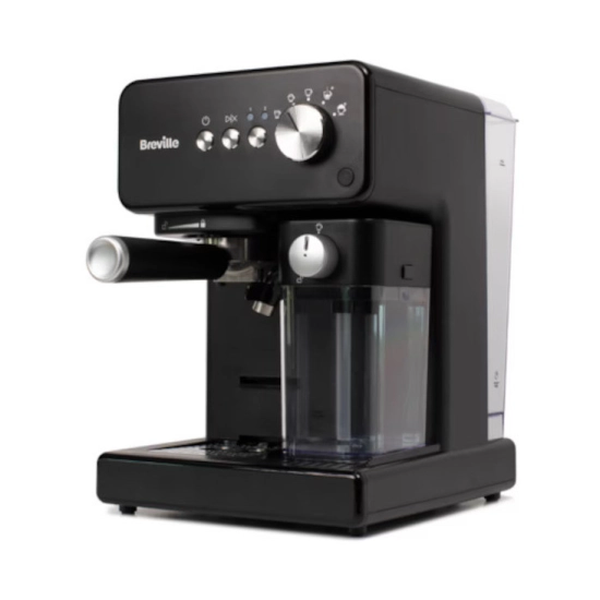 Aparat za kavu BREVILLE semi-automat Prima Latte VCF183X-01, 1245W, 1.5L, 15Bara, crni Aparat za kavu BREVILLE semi-automat Prima Latte VCF183X-01, 1245W, 1.5L, 15Bara, crni