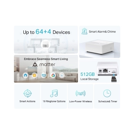 Smart Hub TP-LINK Tapo H200, sa zvonom Smart Hub TP-LINK Tapo H200, sa zvonom