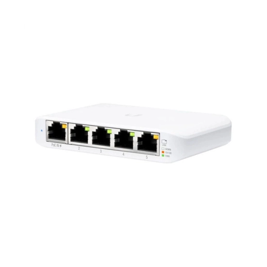 Switch UBIQUITI USW-Flex-Mini, 5-portni, RJ45, 1x Poe, USB C, bijeli Switch UBIQUITI USW-Flex-Mini, 5-portni, RJ45, 1x Poe, USB C, bijeli