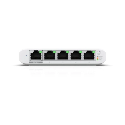 Switch UBIQUITI USW-Flex-Mini, 5-portni, RJ45, 1x Poe, USB C, bijeli