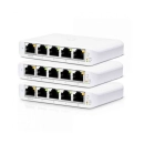 Switch UBIQUITI USW-Flex-Mini-3, 5-portni, RJ45, 1x Poe, USB C, bijeli