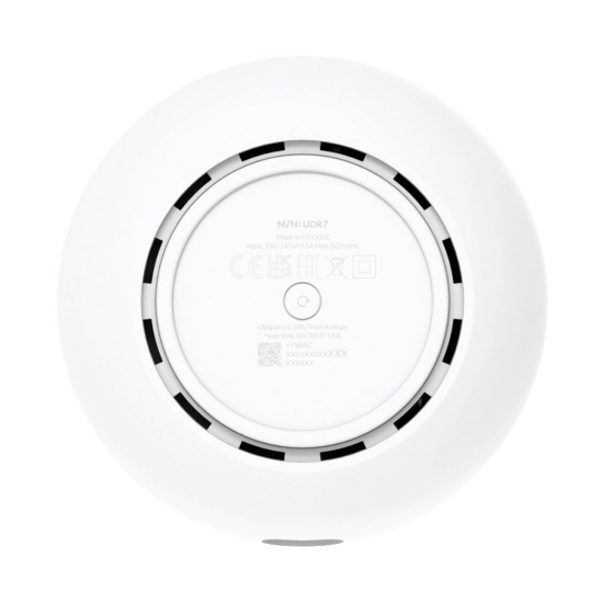 Router UBIQUITI UDR7, WiFi 7, 4-portni, bijeli