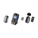 Mikrofon BOYA mini 2-02, bežični, USB C, crni