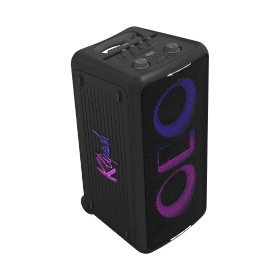 Prijenosni audio sustav KLIPSCH Miami Black, Bluetooth 5.2, USB A, LED rasvijeta, 1 mikrofona, crni Prijenosni audio sustav KLIPSCH Miami Black, Bluetooth 5.2, USB A, LED rasvijeta, 1 mikrofona, crni